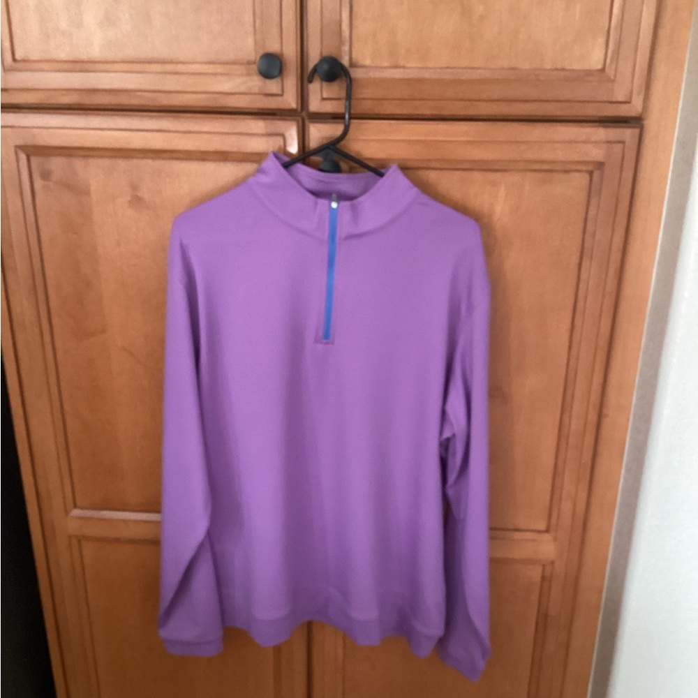 Peter Millar Crown Sport Viota Performance 1/4 Zip Pullover Men's Large